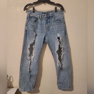 Levi's Slim Crop Jeans 28 - Distressed